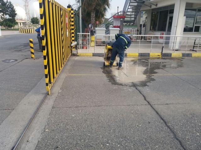 Installation of Barrier System at Facilities
