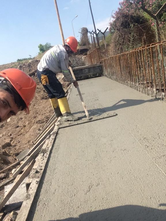 Fence Wall Foundation Construction