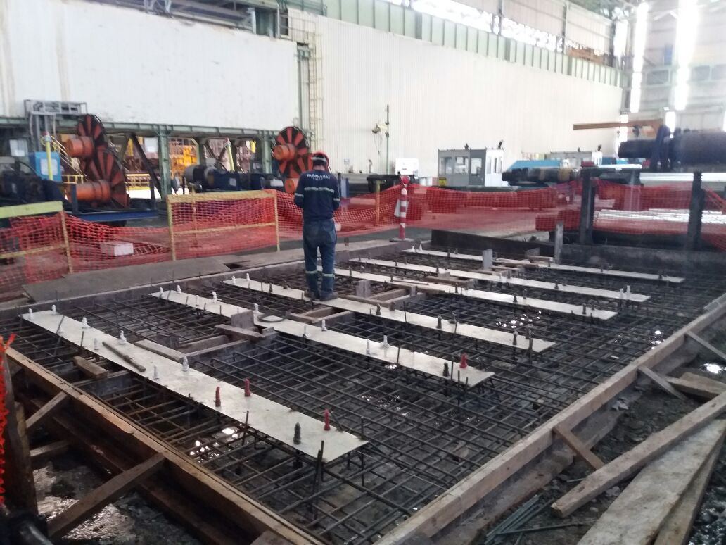 Rolling Mill Roller Cooling System Foundation