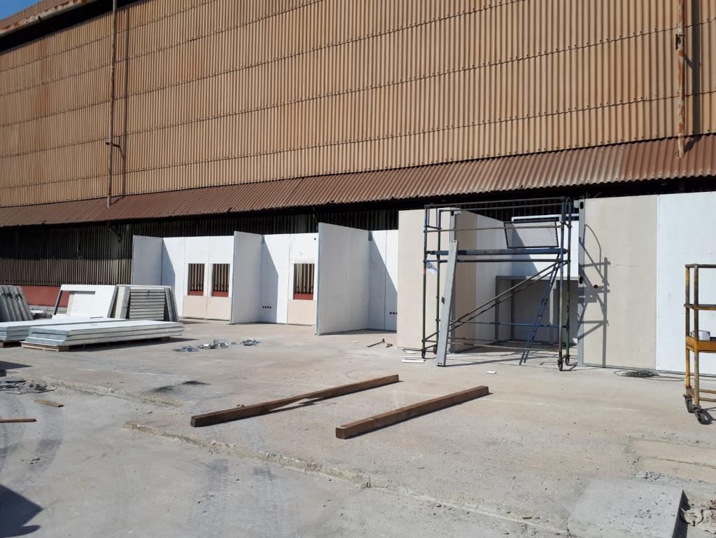 Prefabricated Office Building for the Wire Rod Mill Directorate