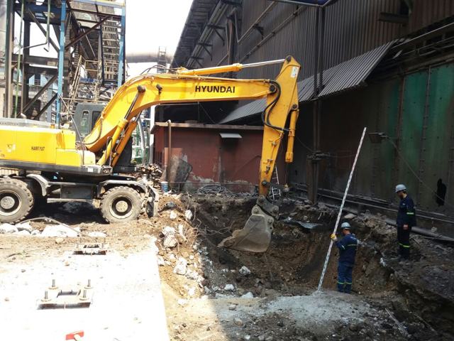 Termo-Danieli Dust Collection System Construction Works