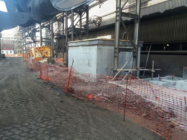 Termo-Danieli Dust Collection System Construction Works